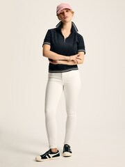 Joules Kingsley Navy Towelling T-Shirt - Image 6 of 7