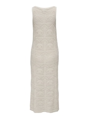 ONLY gehäkeltes, ärmelloses, gestricktes Midi-Strandkleid - Bild 8 von 8