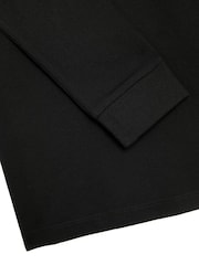Lyle & Scott Black Long Sleeve Boys Polo Shirt - Image 2 of 2