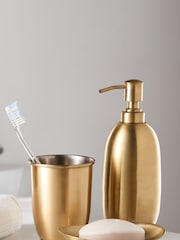 Our House Brass Bathroom Accessories Set - Image 3 of 4
