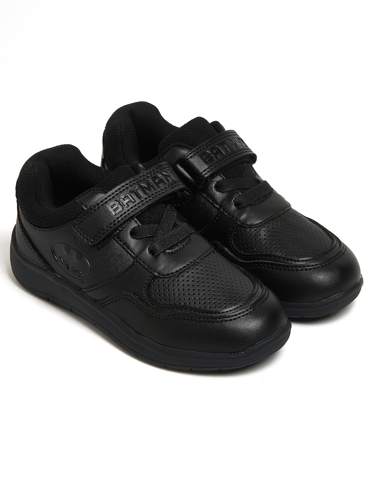 Character Black Batman Boys School Shoes - Image 2 of 5