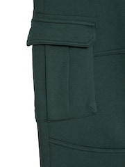 Lyle & Scott Green Boys Cargo Jersey 100% Cotton Joggers - Image 5 of 6