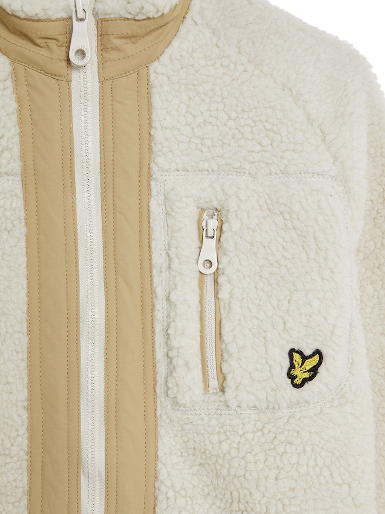 Lyle & Scott Natural Boys Cargo Jersey Fleeces - Image 2 of 3
