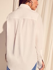 Myleene Klass Oversized 100% Cotton Poplin Shirt - Image 4 of 5