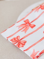 Avalon Home Red Red Ribbons Tea Towel - Image 3 of 6