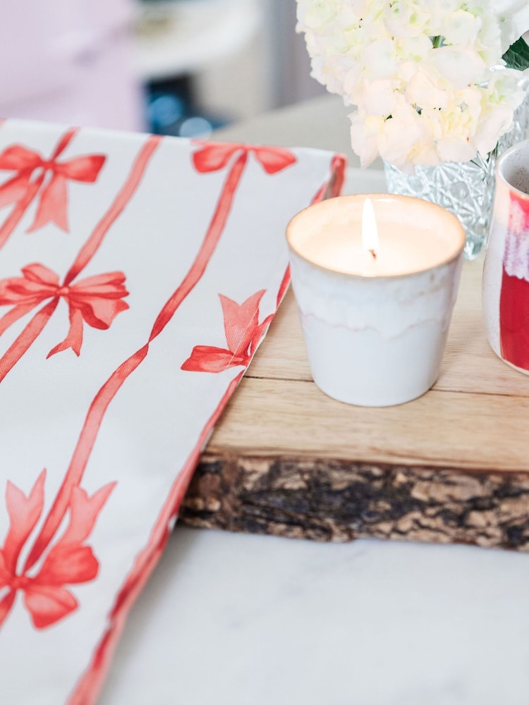 Avalon Home Red Red Ribbons Tea Towel - Image 6 of 6 Avalon Home Red Red Ribbons Tea Towel - Image 6 of 6