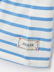 Joules Girls' Flutter Astra Blue Short Sleeve Artwork T-Shirt - Image 5 of 7