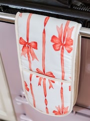 Avalon Home Red Ribbons Oven Gloves - Image 2 of 3