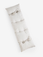 Natural 100% Cotton Geo Bench Pad - Image 4 of 4