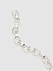Күміс реңк - Reiss Camilla Chunky шынжырлы білезігі - 4суретінің 3 суреті