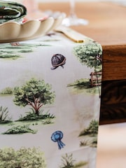 Avalon Home Green Horse Girl Chic Table Runner - Image 3 of 5
