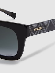 Missoni Eyewear Rectangular Zigzag Sunglasses - Image 5 of 5