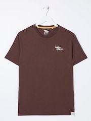FatFace Purple Landrover Deconstructed Graphic T-Shirt - Image 5 of 5