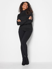 M&Co Black Roll Neck Jumper - Image 2 of 4