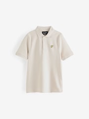 Lyle & Scott Natural Boys Classic Polo Shirt - Image 1 of 5