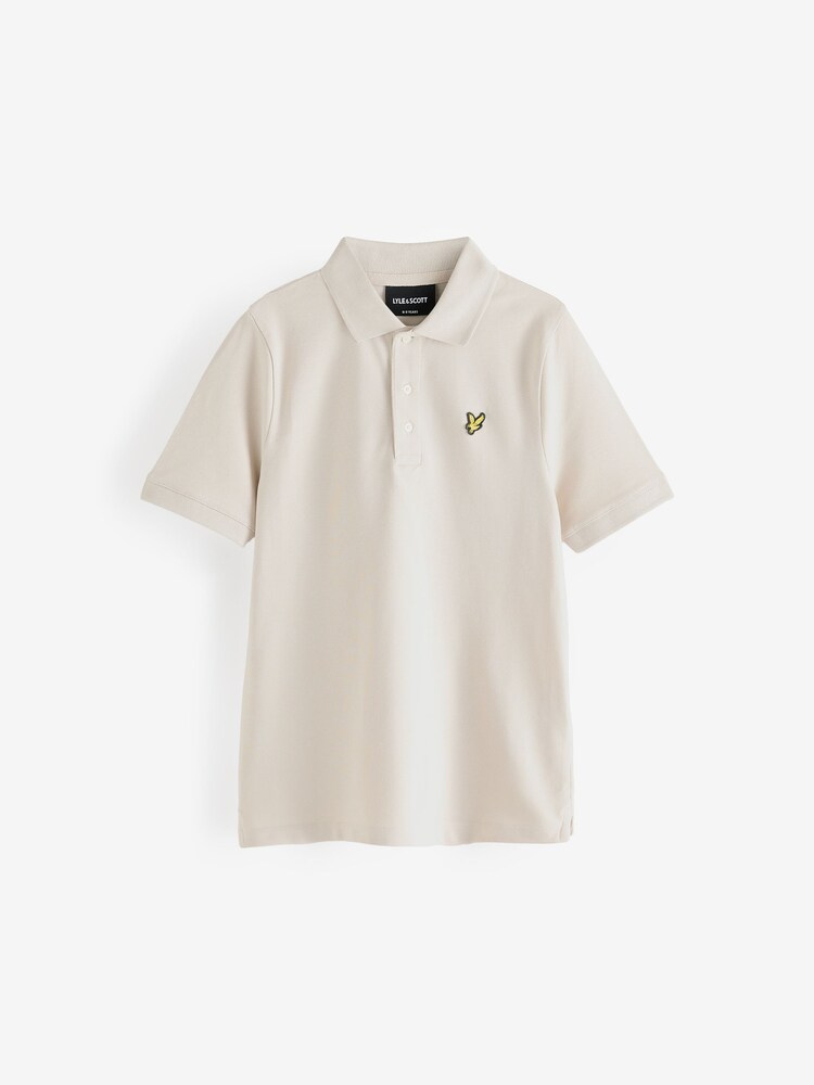 Lyle & Scott Natural Boys Classic Polo Shirt - Image 1 of 5