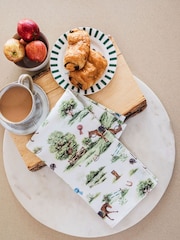 Avalon Home Green Horse Girl Chic Tea Towel - Image 5 of 6