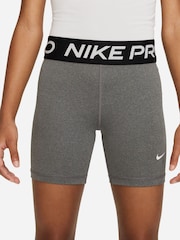 Nike Grey Marl 5 Inch Dri-FIT Pro Shorts - Image 3 of 6
