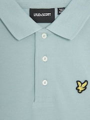 Lyle & Scott Blue Boys Classic Polo Shirt - Image 3 of 3