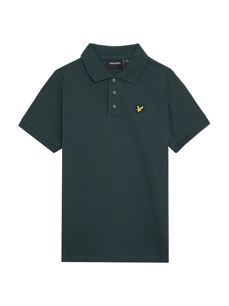 Lyle & Scott Green Boys Classic Polo Shirt - Image 1 of 3