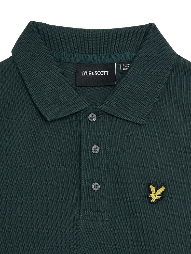 Lyle & Scott Green Boys Classic Polo Shirt - Image 3 of 3