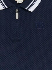 River Island Mini dečki Polo majica s konico s teksturo - Slika 3 iz 3