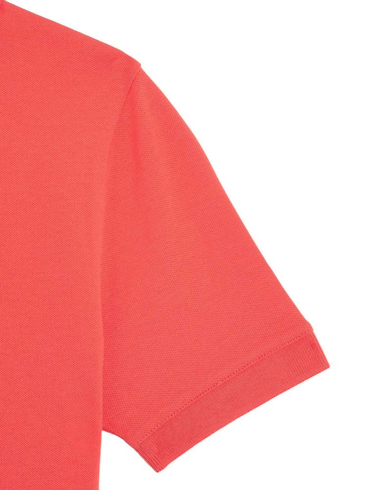 Lyle & Scott Coral Pink Boys Classic Polo Shirt - Image 2 of 3