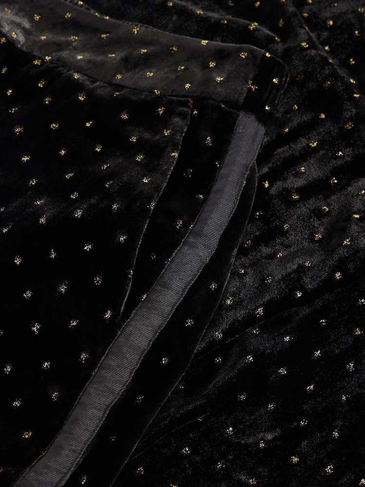 White Stuff Black Reagan Velvet Trousers - Image 6 of 6 White Stuff Black Reagan Velvet Trousers - Image 6 of 6