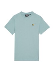 Lyle & Scott Blue Boys Essentials 100% Cotton Crew Neck T-Shirt - Image 1 of 2