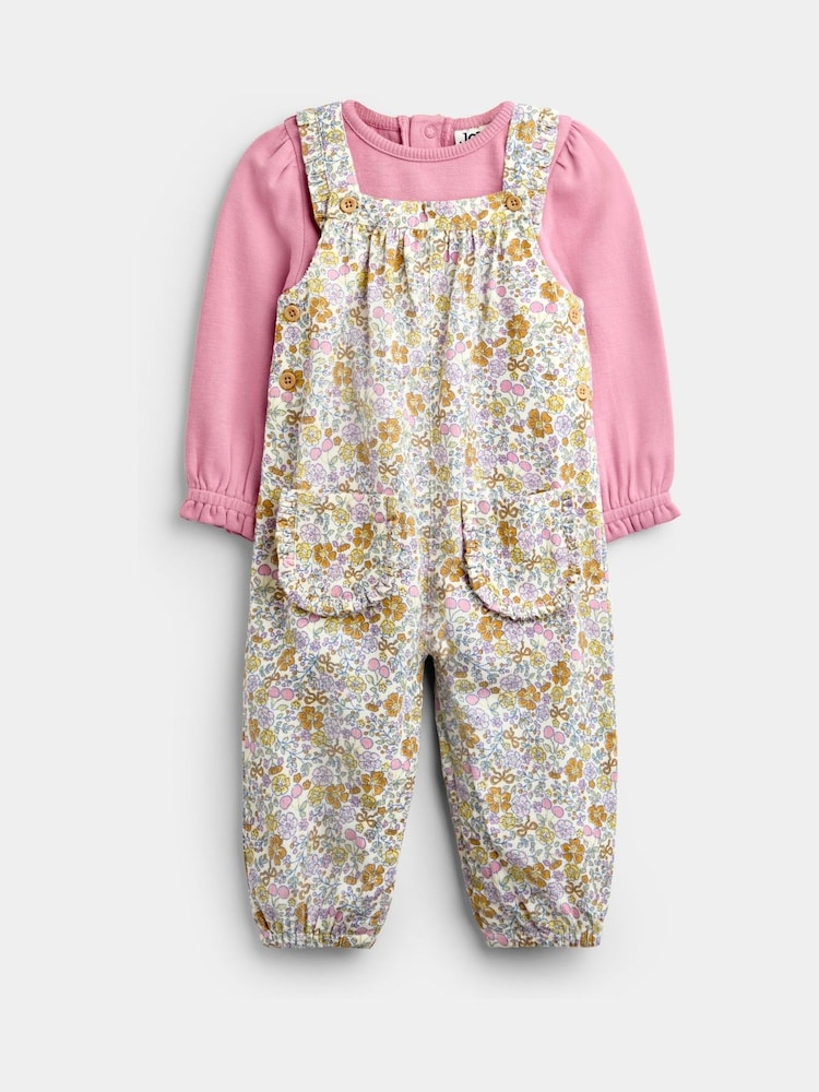 JoJo Maman Bébé Cord Dungaree & Body Set - תמונה 1 מתוך 6 JoJo Maman Bébé Cord Dungaree & Body Set - תמונה 1 מתוך 6