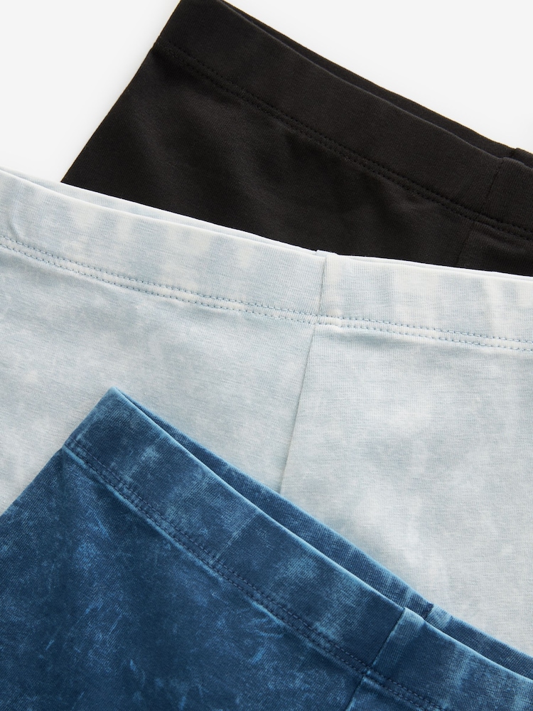 Blue 3 Pack 3 Pack Cycle Shorts (3-16yrs) - Image 6 of 6