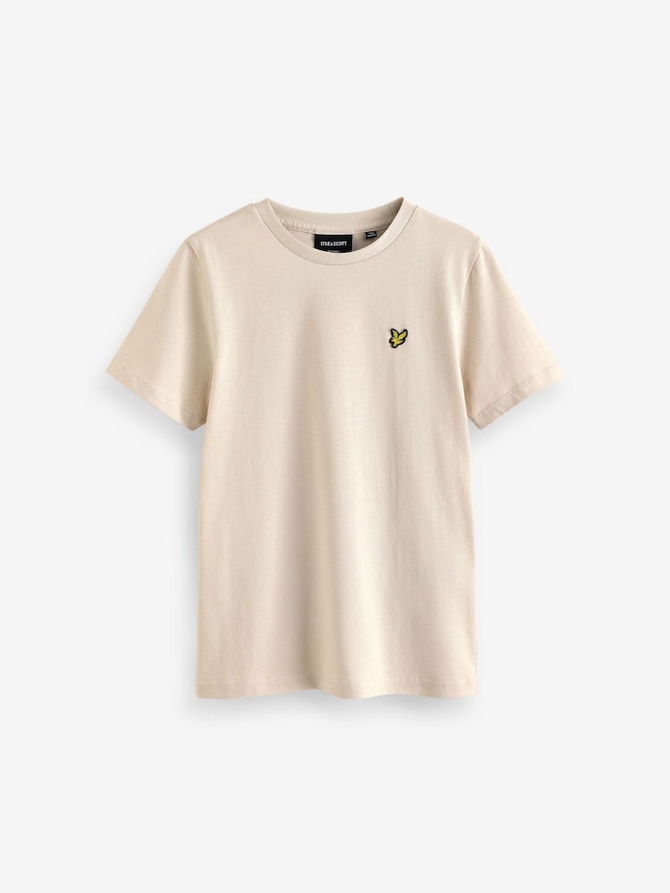 Lyle & Scott Natural Essentials Crew Neck T-Shirt - Image 1 of 4 Lyle & Scott Natural Essentials Crew Neck T-Shirt - Image 1 of 4