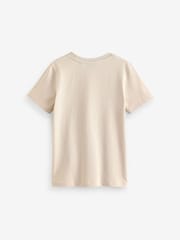 Lyle & Scott Natural Boys Essentials Crew Neck T-Shirt - Image 3 of 4