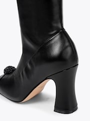 Kurt Geiger London Black Belgravia Cap Over The Knee  Boots - Image 4 of 4