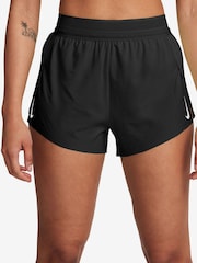 Nike Black Dri-FIT Aero Swift ADV Mid Rise 3 Running Shorts - Image 1 of 10