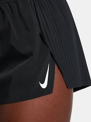 Nike Black Dri-FIT Aero Swift ADV Mid Rise 3 Running Shorts - Image 7 of 10