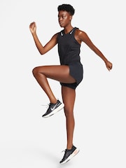 Nike Black Dri-FIT Aero Swift ADV Mid Rise 3 Running Shorts - Image 9 of 10