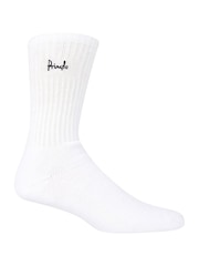 Pringle White Sports Socks 3 Pack - Image 3 of 6