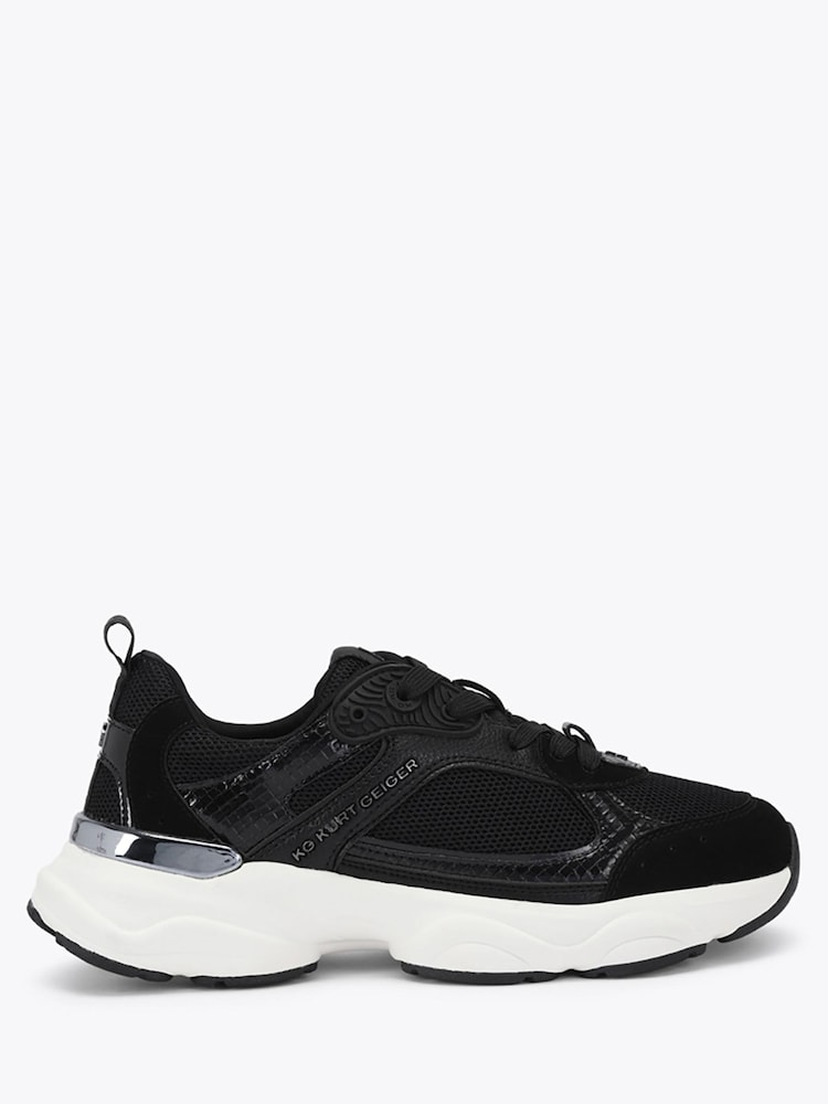 KG Kurt Geiger Black Kimmy Trainers - Image 1 of 4 KG Kurt Geiger Black Kimmy Trainers - Image 1 of 4