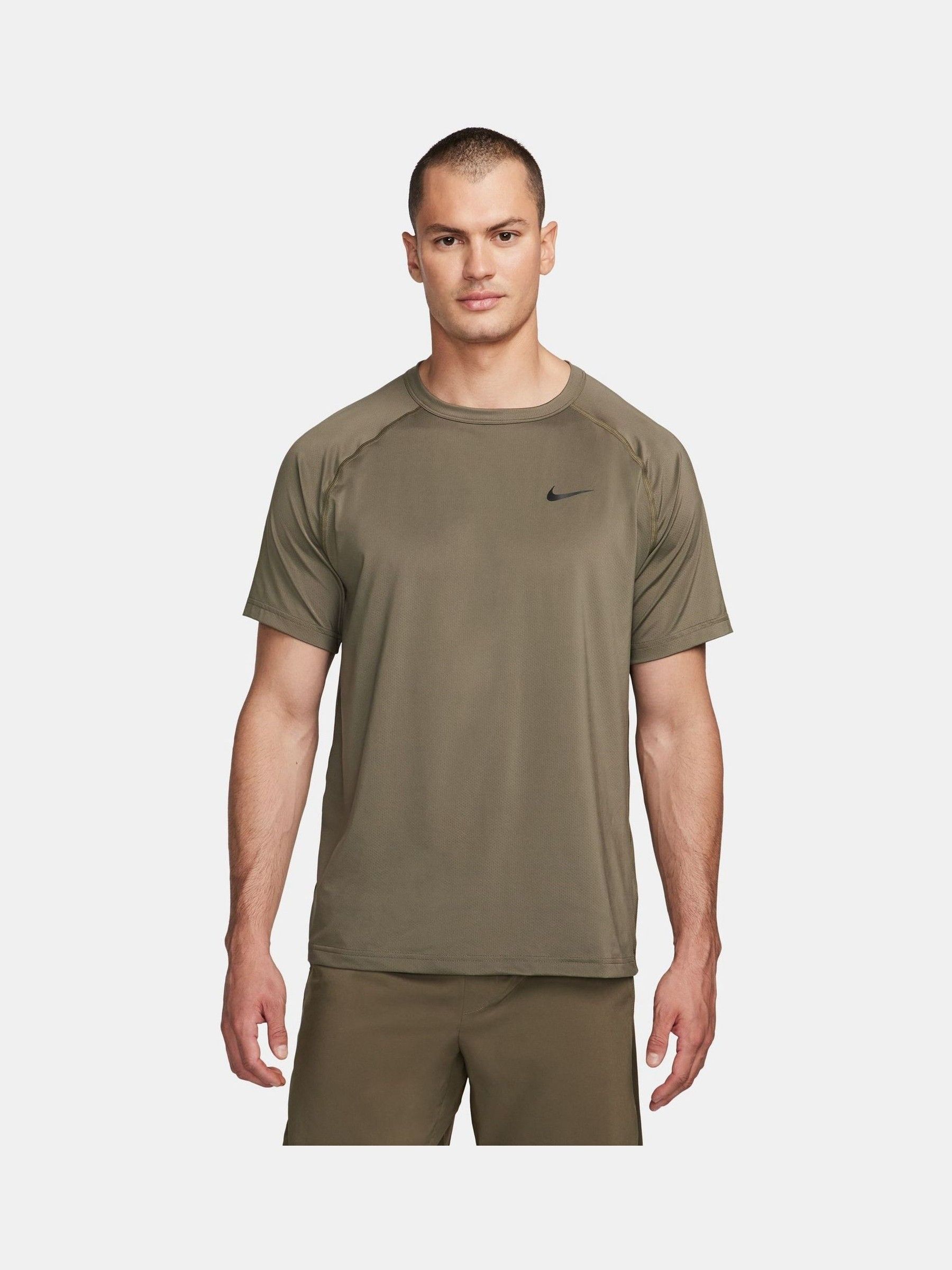 Nike dri fit olive green shop
