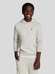 Lyle & Scott Natural Boys 100% Cotton Jersey Hoodie - Image 1 of 4