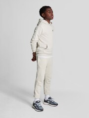 Lyle & Scott Natural Boys 100% Cotton Jersey Hoodie - Image 3 of 4