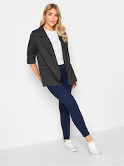 M&Co Grey Textured Blazer Jacket - Image 2 of 4