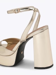Gull - KG Kurt Geiger Aster Platform Heeled Sandals - Bilde 3 av 4