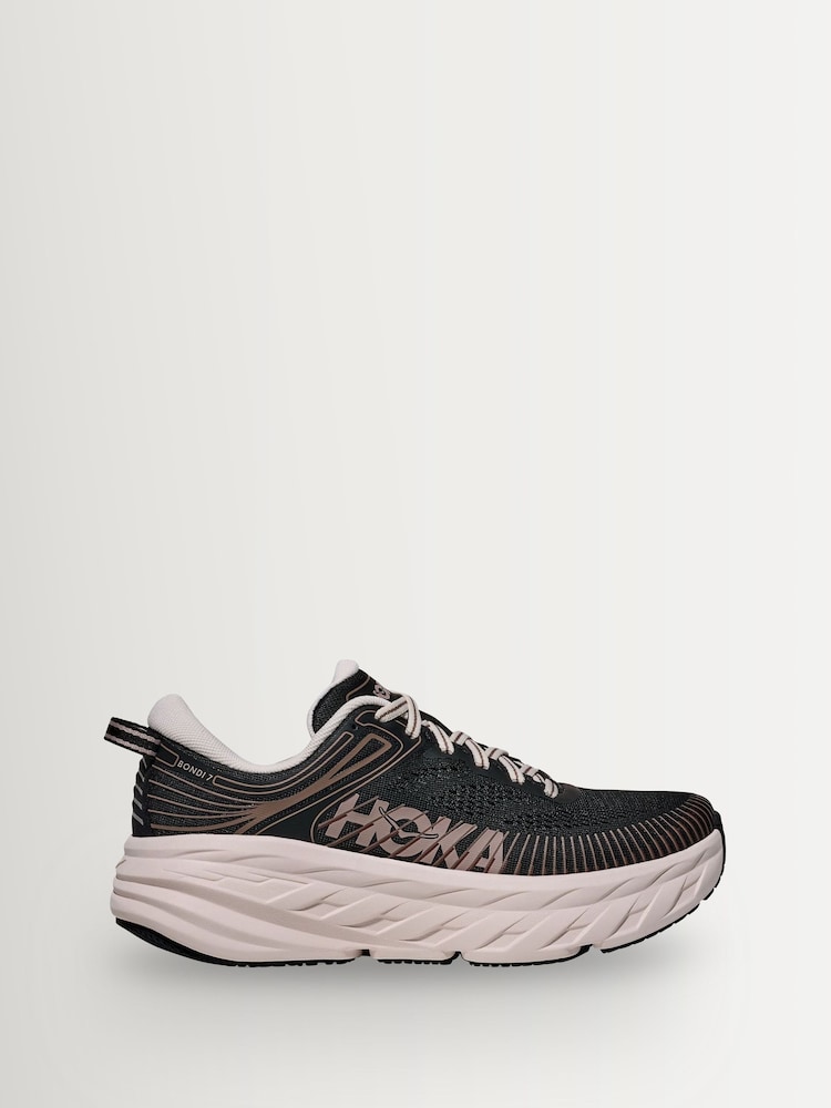 HOKA Black Bondi 9 Sandals - Image 1 of 6 HOKA Black Bondi 9 Sandals - Image 1 of 6