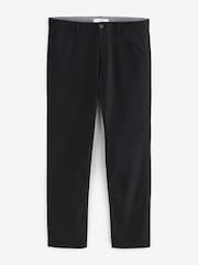 Black/Grey Slim Stretch Chino Trousers 2 Pack - Image 10 of 12