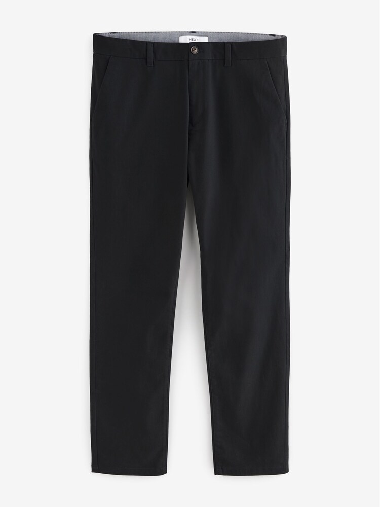 Noir/Gris - 2 de pantalons chino extensibles - Image 10 of 12