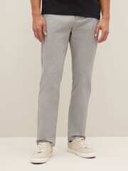Black/Grey Slim Stretch Chino Trousers 2 Pack - Image 5 of 12
