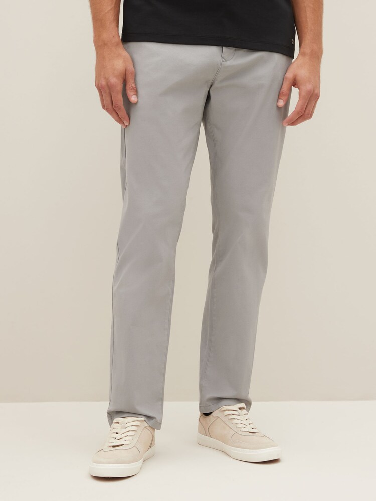 Noir/Gris - 2 de pantalons chino extensibles - Image 5 of 12