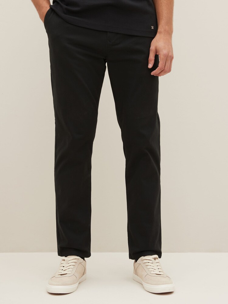 Noir/Gris - 2 de pantalons chino extensibles - Image 6 of 12